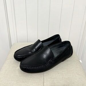 Sperry gold cup Black Leather Driving Loafers Size 11.5 Mens